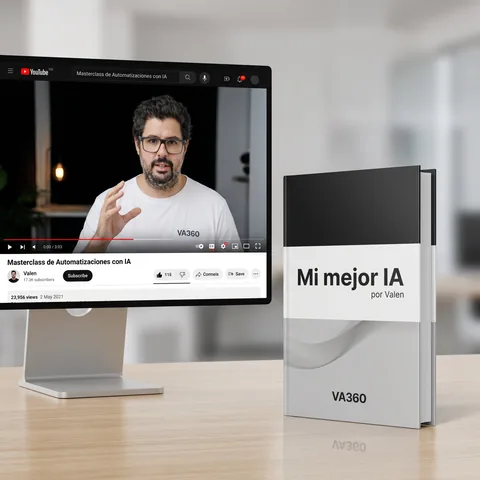 Masterclass de Automatizaciones con IA y ebook 'Mi mejor IA' por Valen — VA360